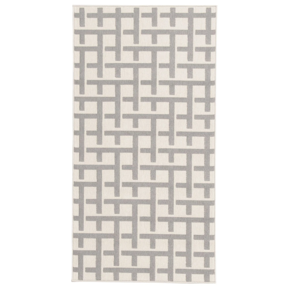 Crete Indoor/Outdoor Light Grey Rug