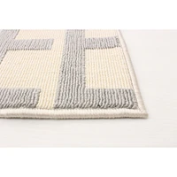 Tapis Intérieur/Extérieur Crete gris clair