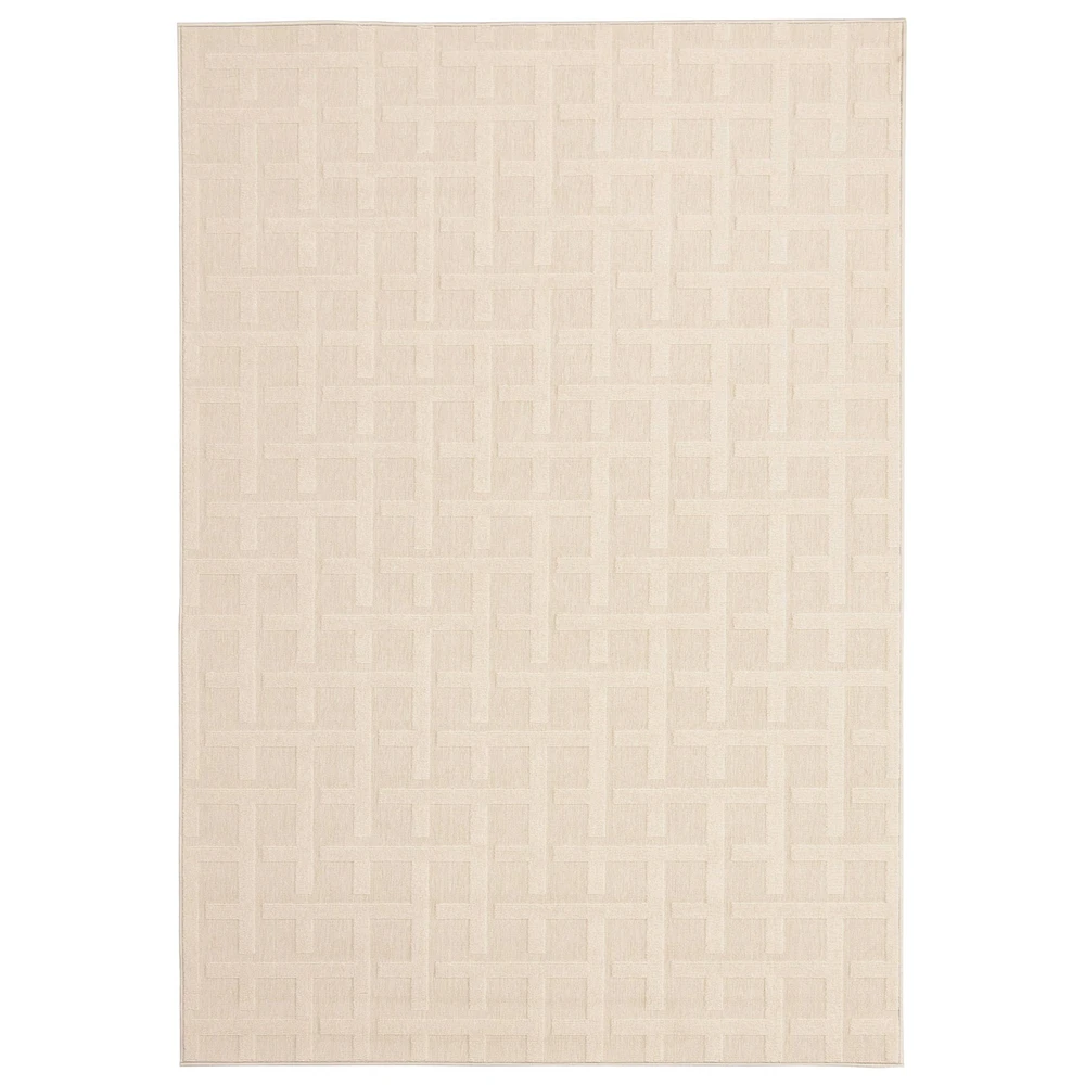 Crete Indoor/Outdoor Ivory Rug