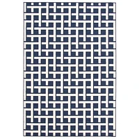 Crete Indoor/Outdoor Blue Rug
