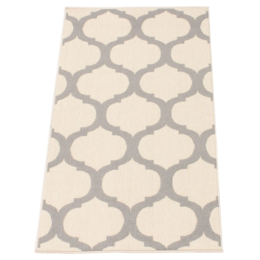 Corfu Indoor/Outdoor Light Grey Rug