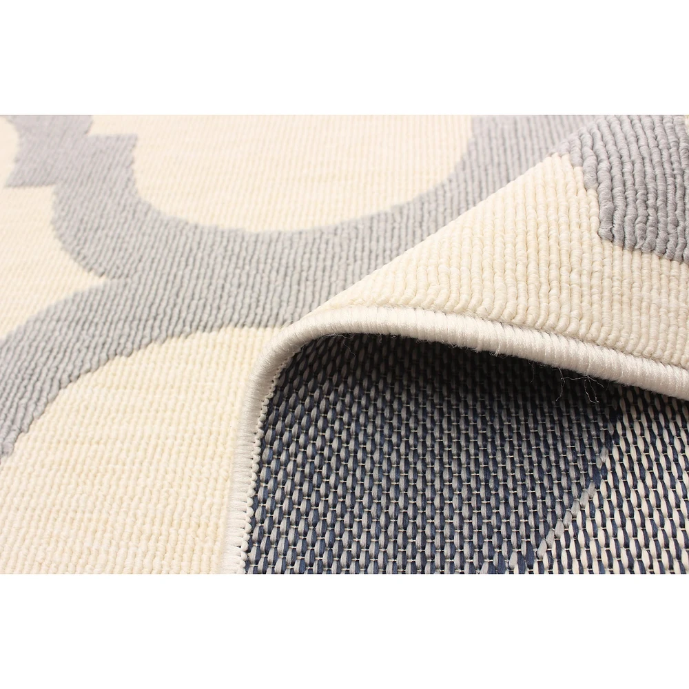 Corfu Indoor/Outdoor Light Grey Rug