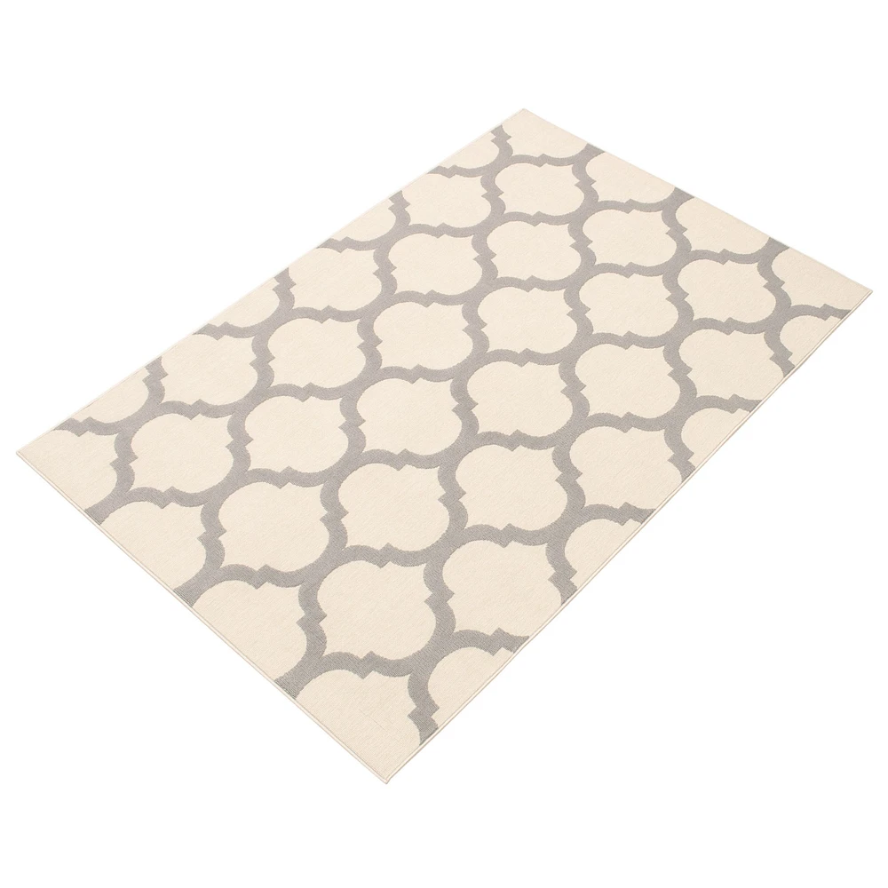 Corfu Indoor/Outdoor Light Grey Rug