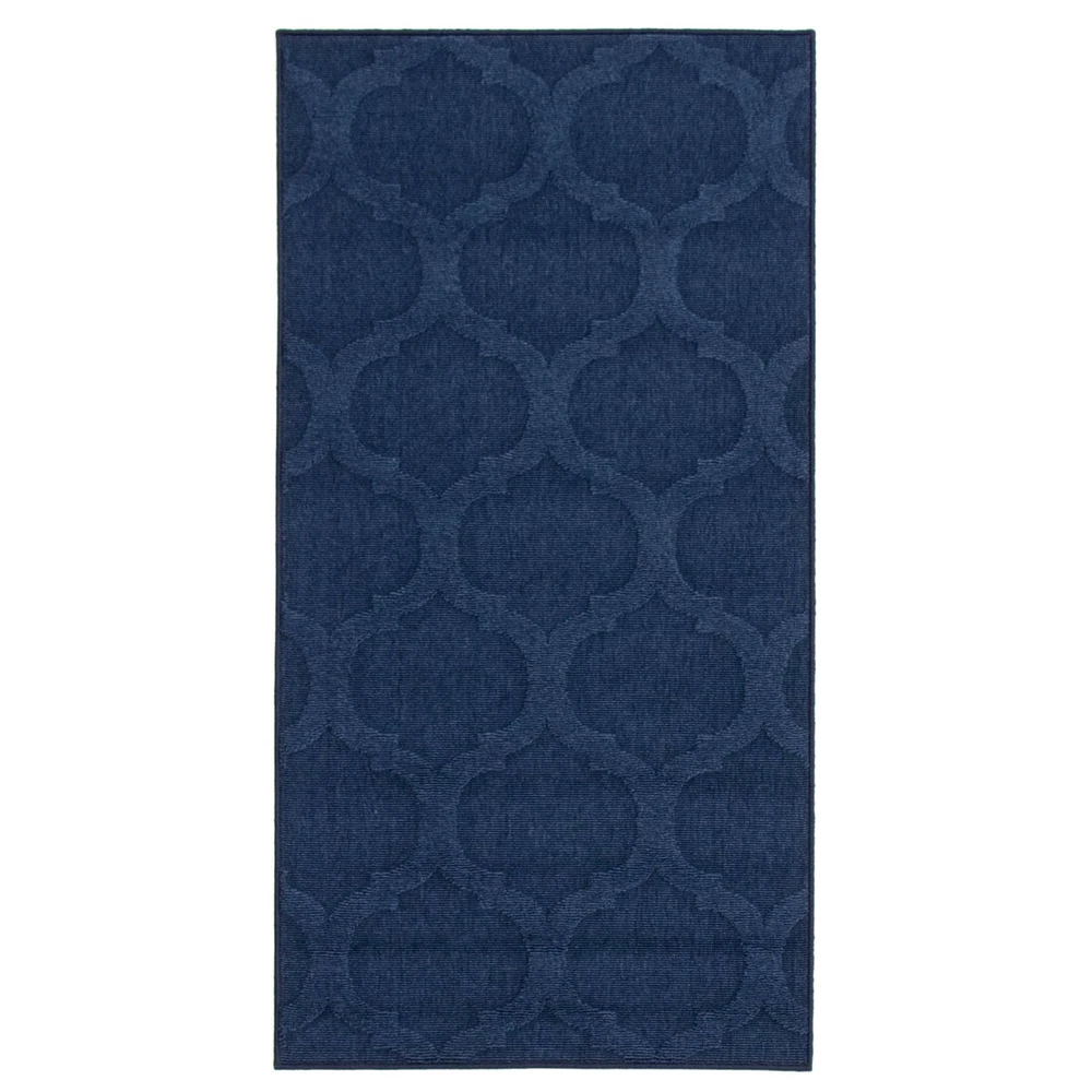 Corfu Indoor/Outdoor Navy Rug