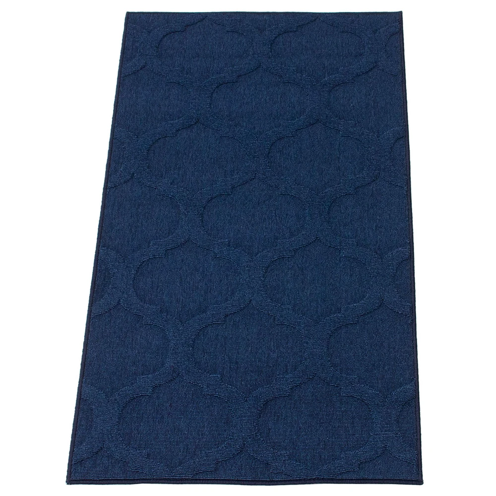 Corfu Indoor/Outdoor Navy Rug