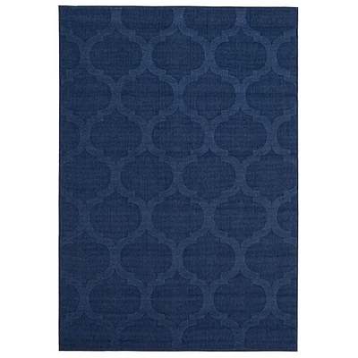 Corfu Indoor/Outdoor Navy Rug