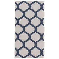 Corfu Indoor/Outdoor Grey, Navy Rug