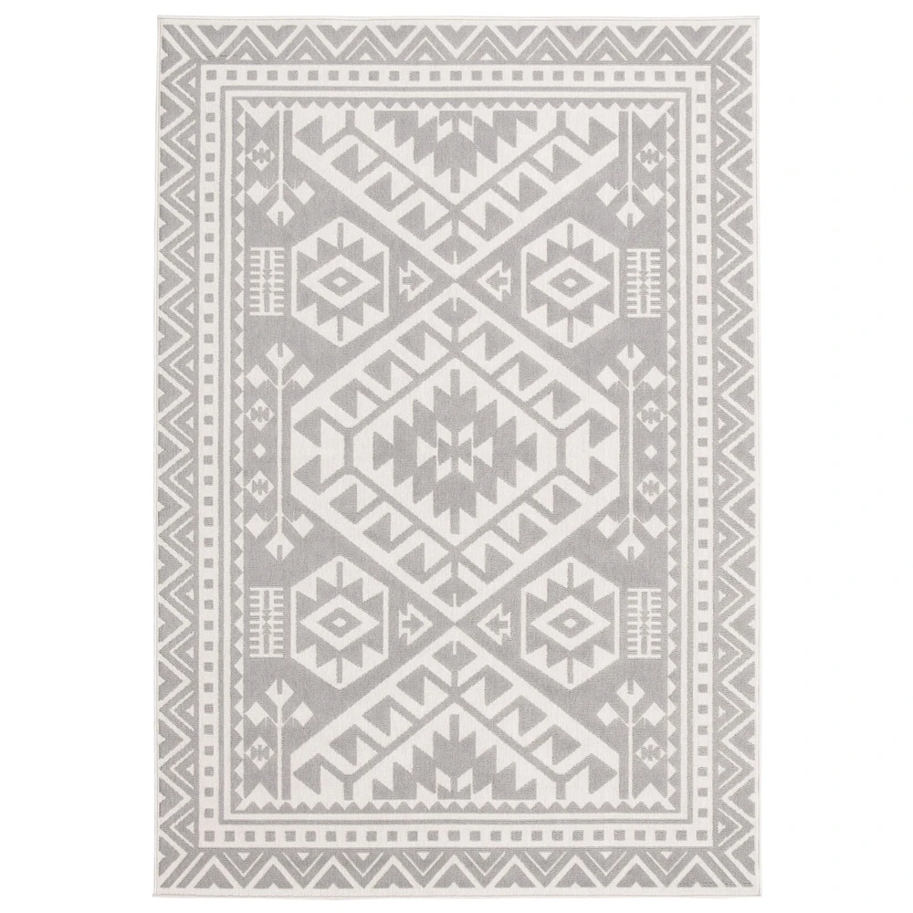 Mykonos Indoor/Outdoor Light Grey Rug