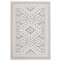 Tapis Intérieur/Extérieur Mykonos gris clair