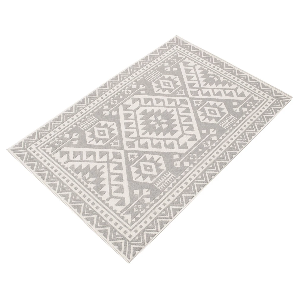 Tapis Intérieur/Extérieur Mykonos gris clair