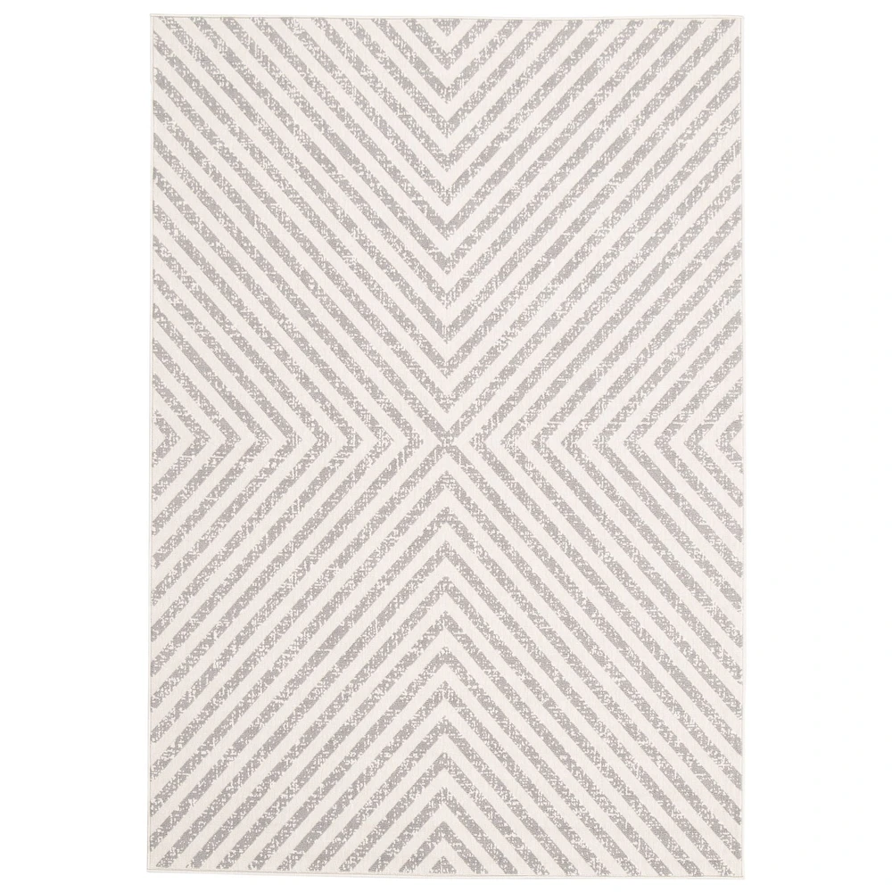 Santorini Indoor/Outdoor Light Grey Rug