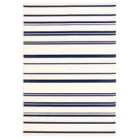 Paros Indoor/Outdoor Blue, Ivory Rug