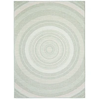 Gardenia Modern Indoor/ Outdoor Mint Rug