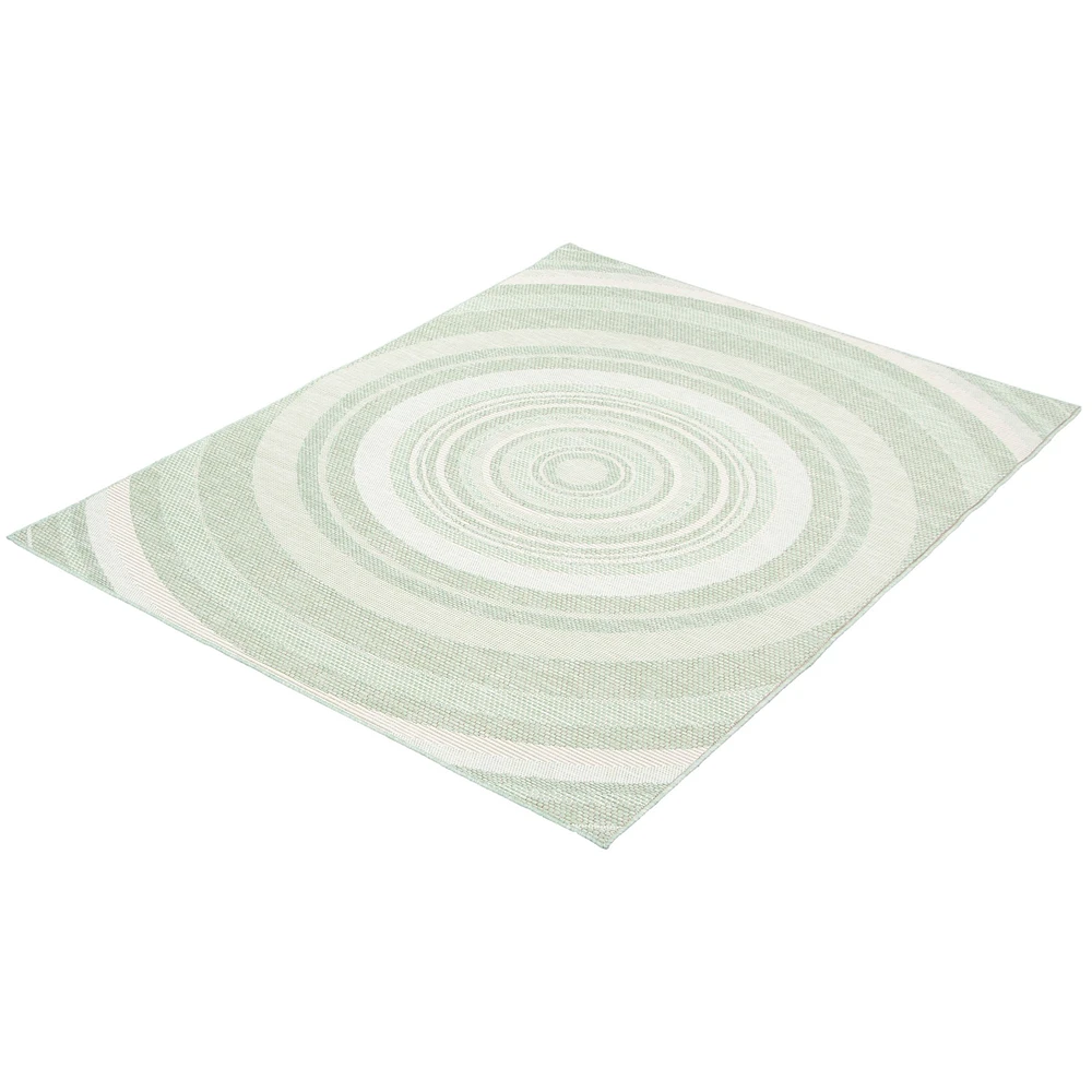 Gardenia Modern Indoor/ Outdoor Mint Rug