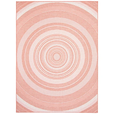 Tapis Intérieur/Extérieur Gardenia Modern rouge