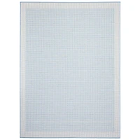 Gardenia Classic Indoor/ Outdoor Light Blue Rug