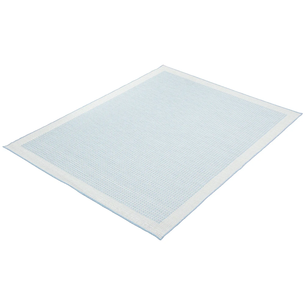 Gardenia Classic Indoor/ Outdoor Light Blue Rug