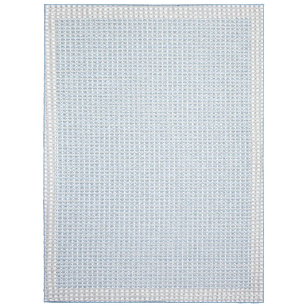 Gardenia Classic Indoor/ Outdoor Light Blue Rug