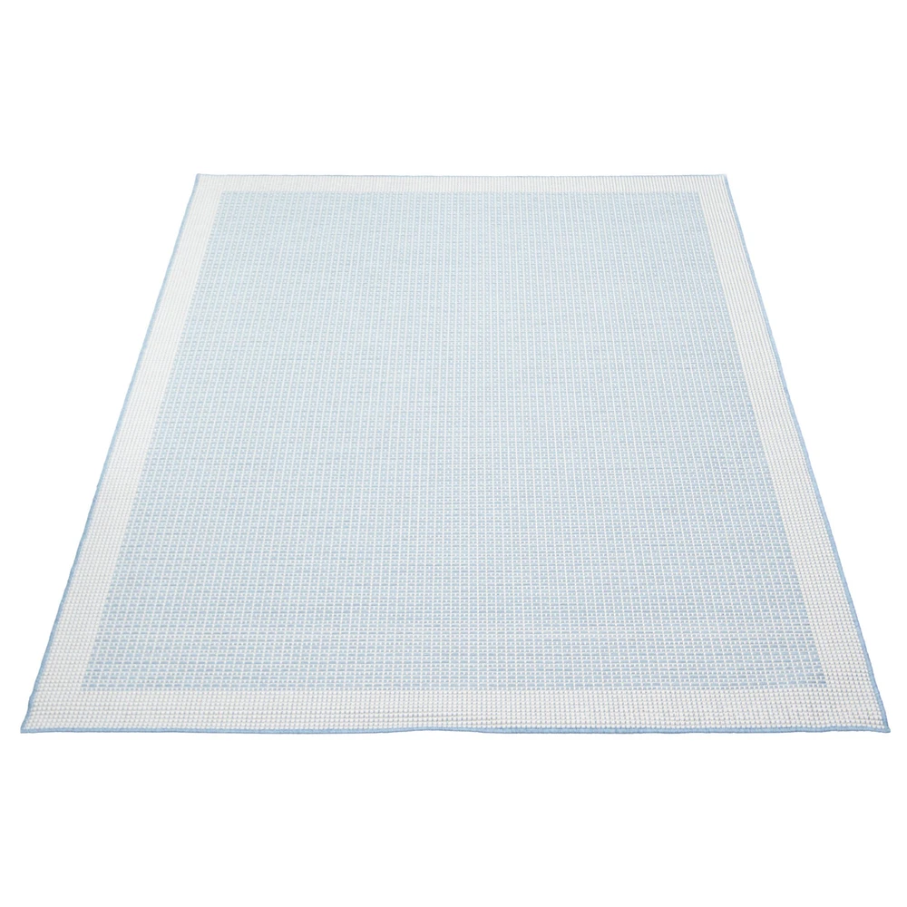 Gardenia Classic Indoor/ Outdoor Light Blue Rug