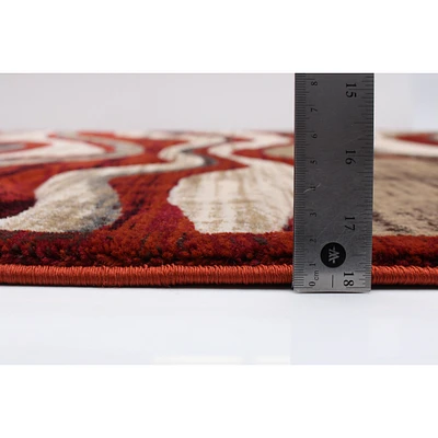 Tapis Margo rouge