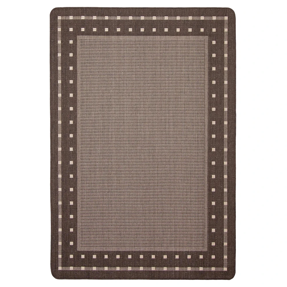 Nagano Indoor/ Outdoor Chocolate Rug