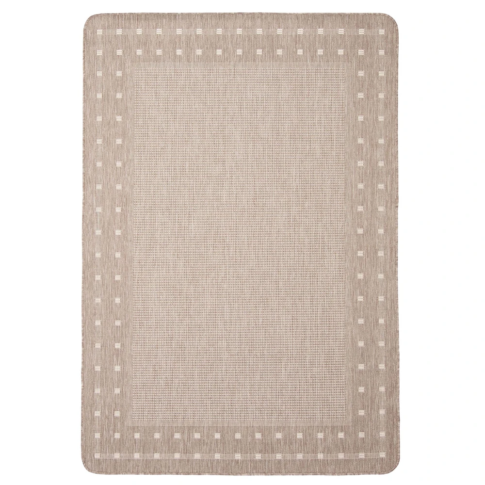 Nagano Indoor/ Outdoor Tan Rug