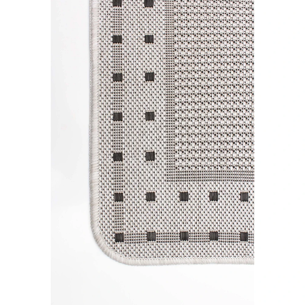 Nagano Indoor/ Outdoor Grey Rug