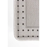 Nagano Indoor/ Outdoor Grey Rug