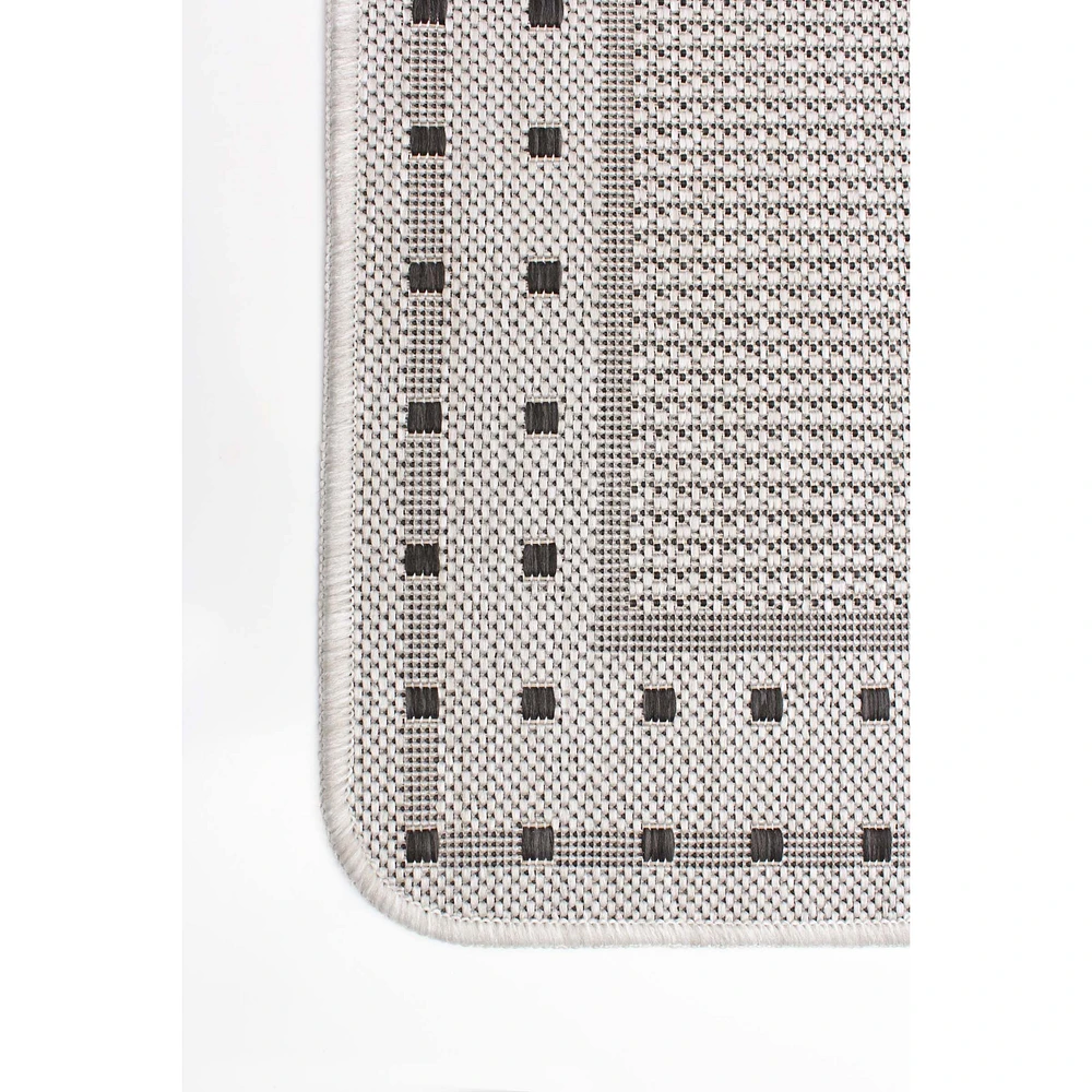 Nagano Indoor/ Outdoor Grey Rug