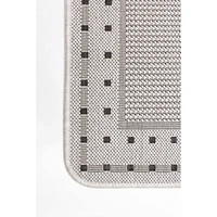 Nagano Indoor/ Outdoor Grey Rug