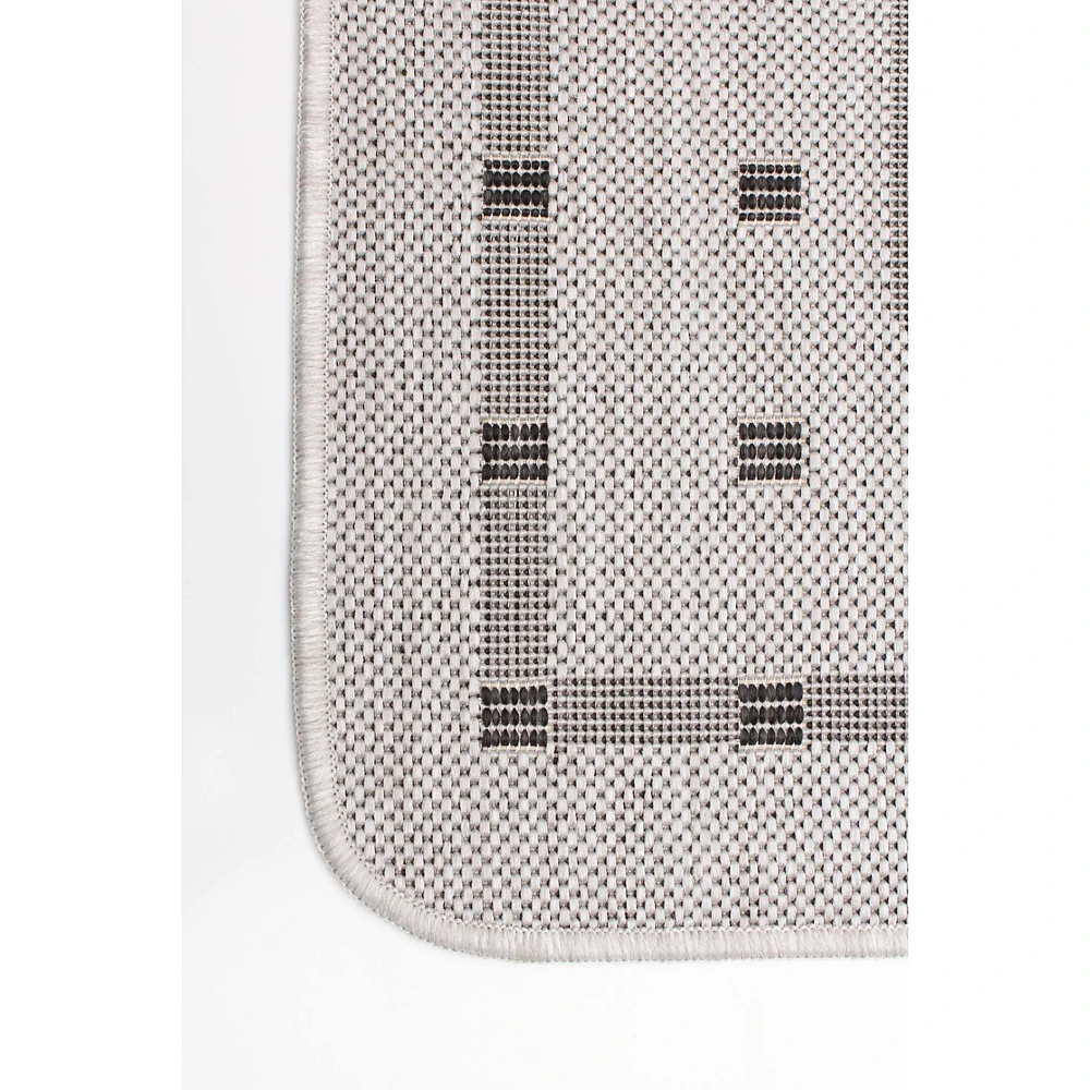 Nagano Indoor/ Outdoor Grey Rug