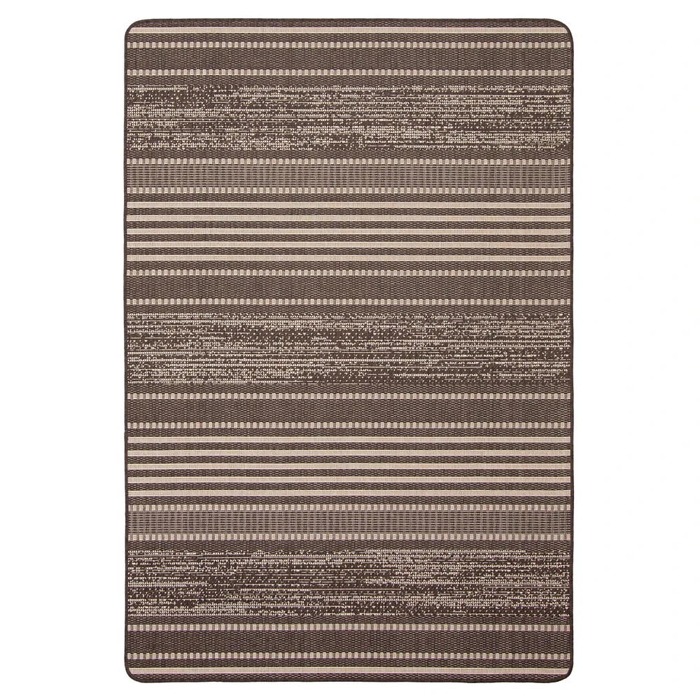 Aten Indoor/ Outdoor Chocolate Rug