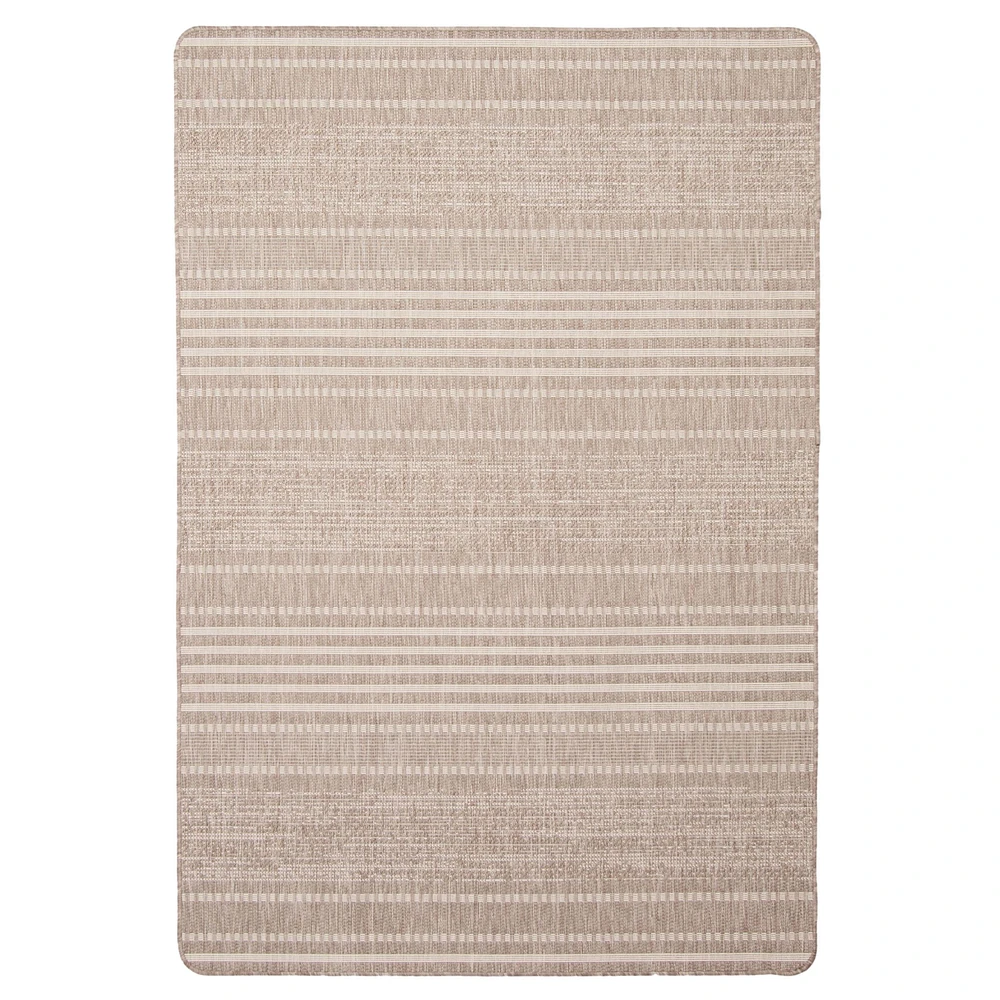 Aten Indoor/ Outdoor Taupe Rug