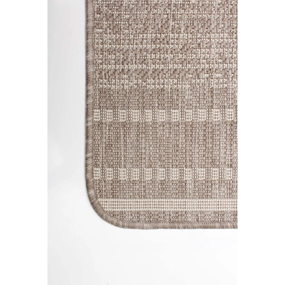 Aten Indoor/ Outdoor Taupe Rug