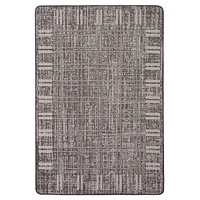 Ra Indoor/ Outdoor Black Rug