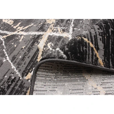 Milan Dark Grey Rug