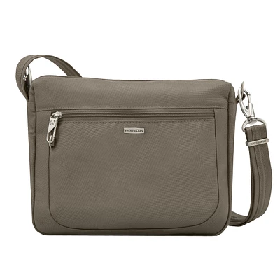 Travelon Anti-Theft Classic Small East/West Crossbody - Nutmeg