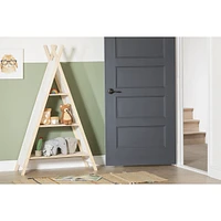 Sweedi Scandinavian Shelving Unit for kids in White and Natural Wood by South Shore Furniture