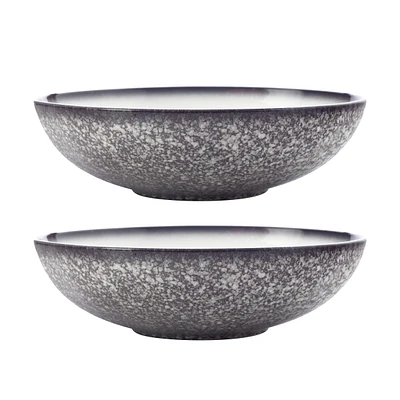 Maxwell & Williams ensemble de 2 bols de service « Granite » - 30 cm