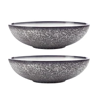 Maxwell & Williams ensemble de 2 bols de service « Granite » - 30 cm