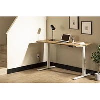 South Shore Furniture Ezra Electric Adjustable Height Standing Desk