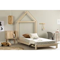 Sweedi Twin Solid Wood Bed with Headboard by South Shore Furniture