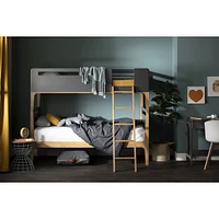 Bebble Twin Modern Bunk Bed Natural and by South Shore Furniture