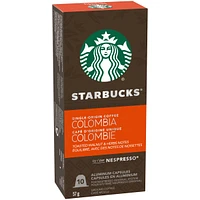 Capsules Starbucks® café d'origine unique Colombie pour Nespresso® Original