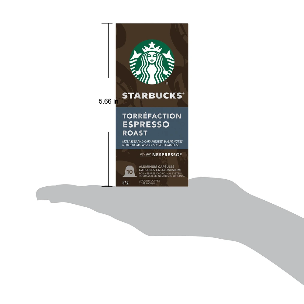 Starbucks® Espresso Dark Roast Capsules for Nespresso® Original Line