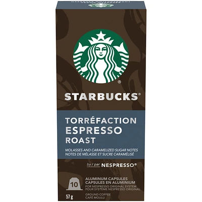 Starbucks® Espresso Dark Roast Capsules for Nespresso® Original Line