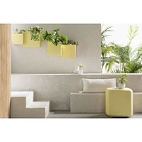 Dalya Outdoor Side Table by South Shore Furniture - Light Yellow