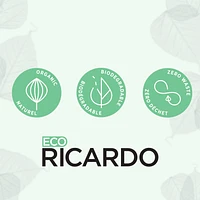 Ensemble de 4 petits emballages alimentaires réutilisables Ricardo « Eco »