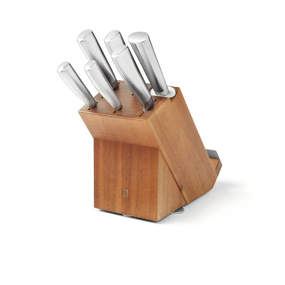 8-Piece Ricardo Knife Set with Rotating Block