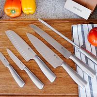 8-Piece Ricardo Knife Set with Rotating Block